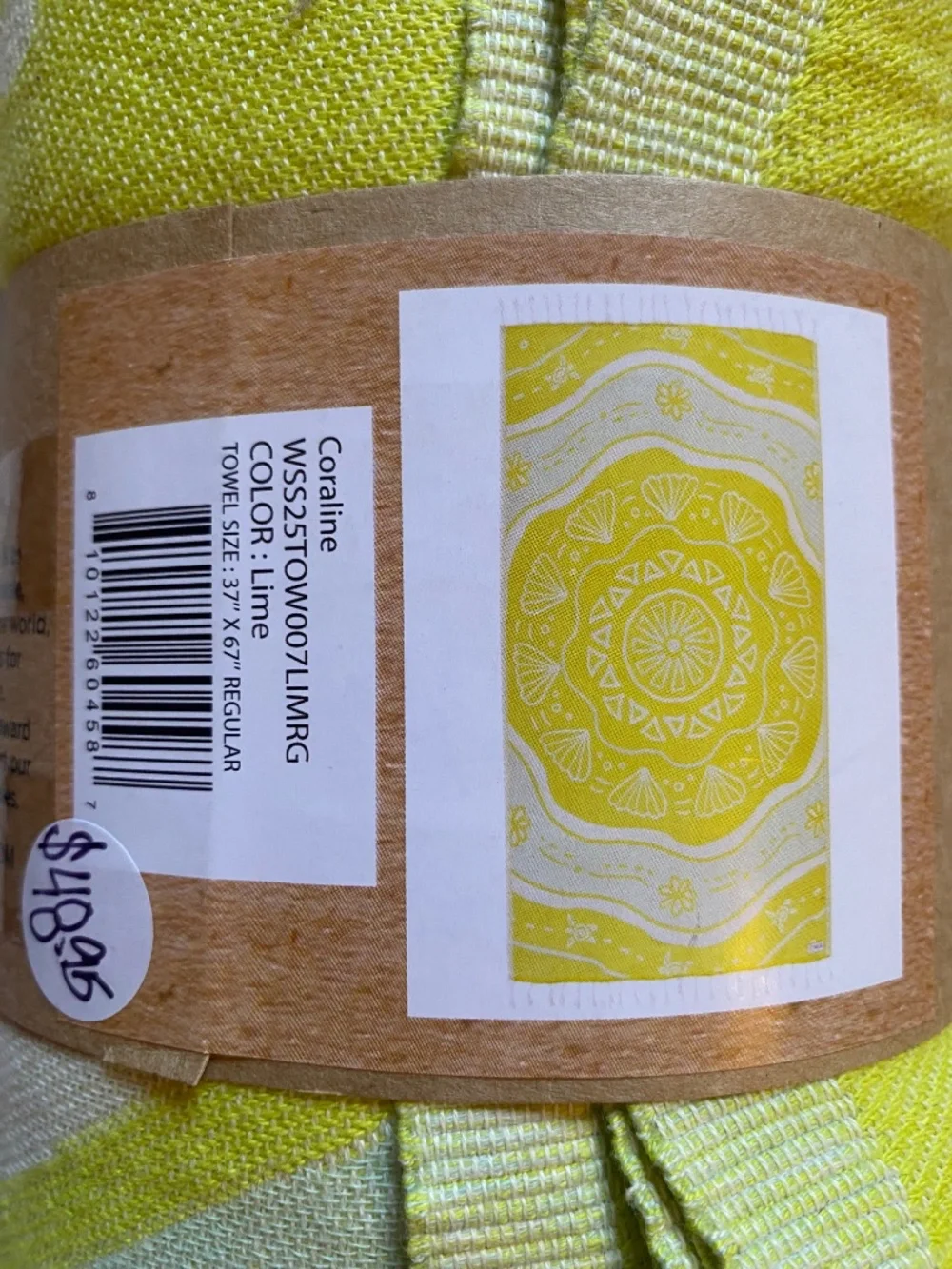 Sand Cloud Towel - Coraline